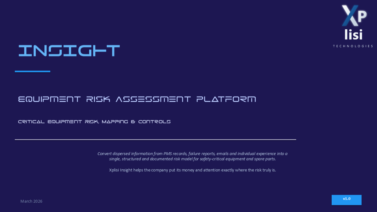 Xplisi Insight platform overview